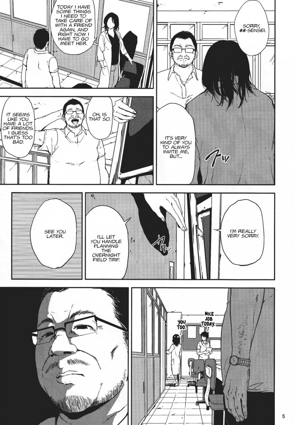 Hentai Manga Comic-Kurashiki-sensei Is In Heat-Read-4